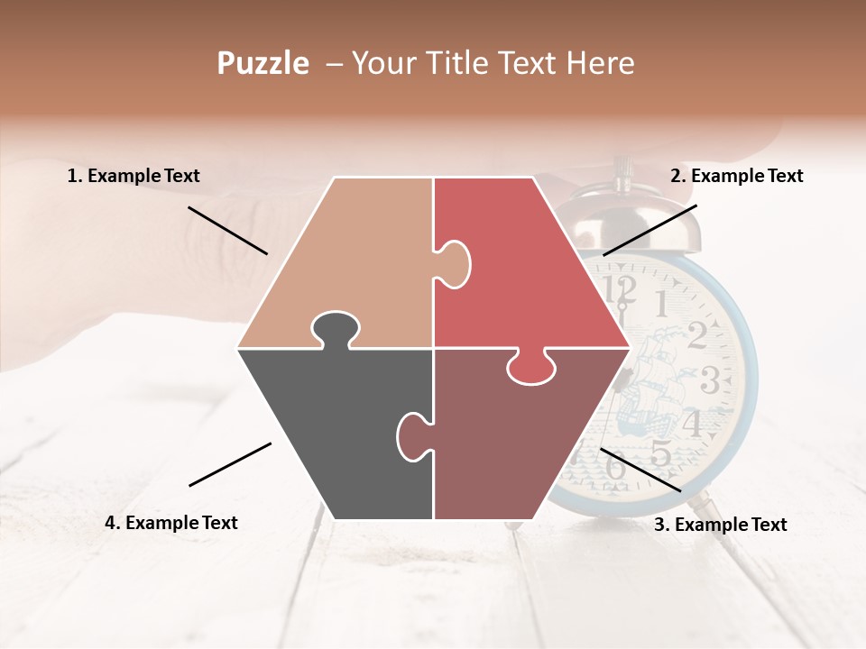 Wood Morning Minute PowerPoint Template