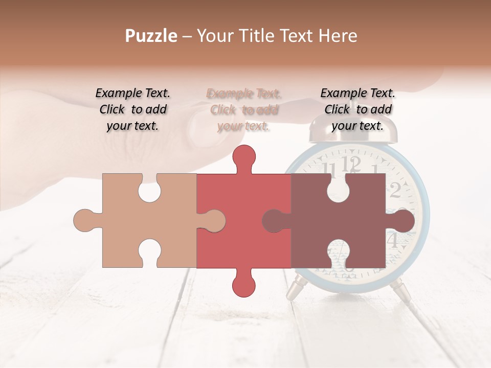 Wood Morning Minute PowerPoint Template