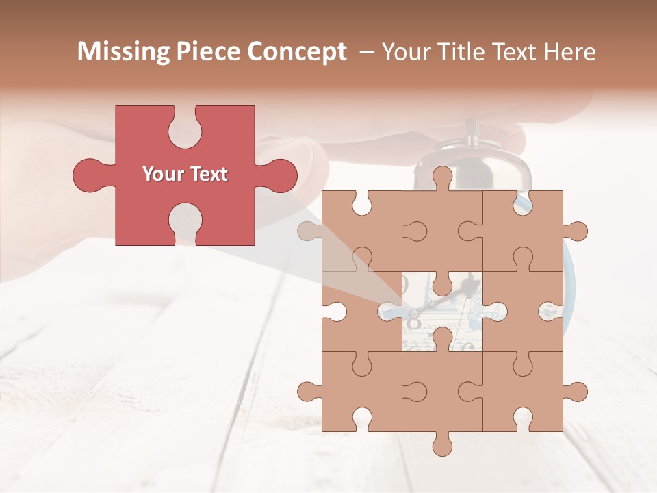 Wood Morning Minute PowerPoint Template