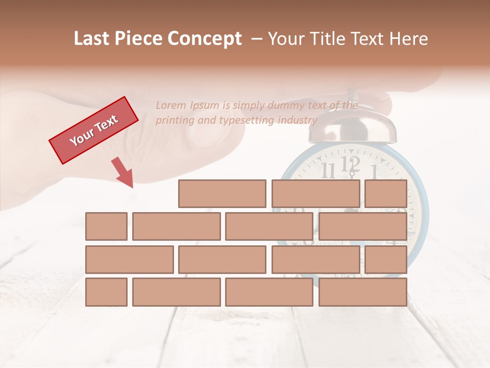 Wood Morning Minute PowerPoint Template