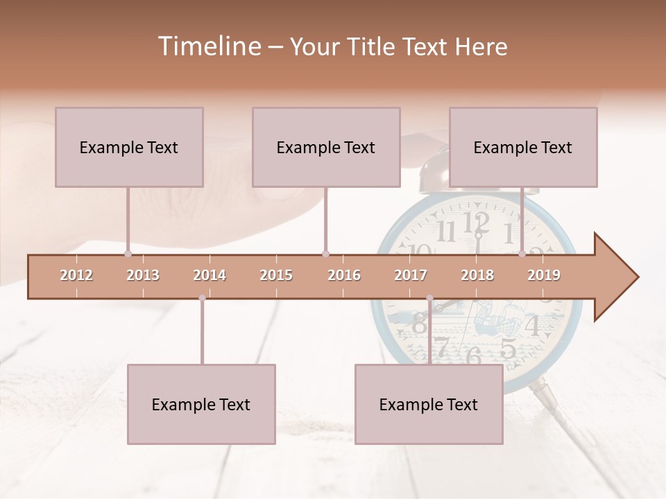 Wood Morning Minute PowerPoint Template