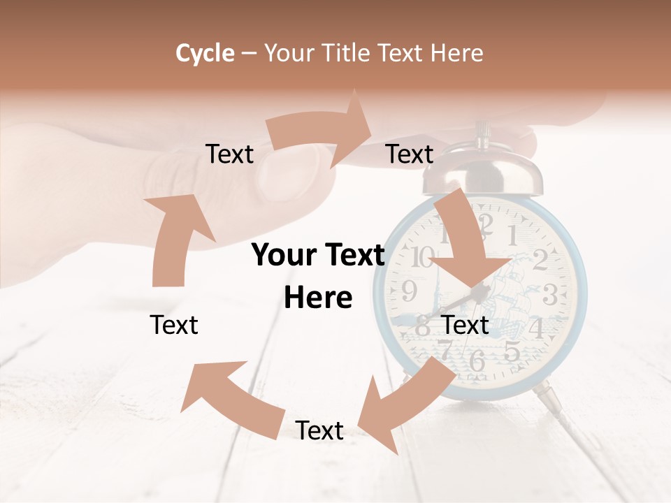 Wood Morning Minute PowerPoint Template