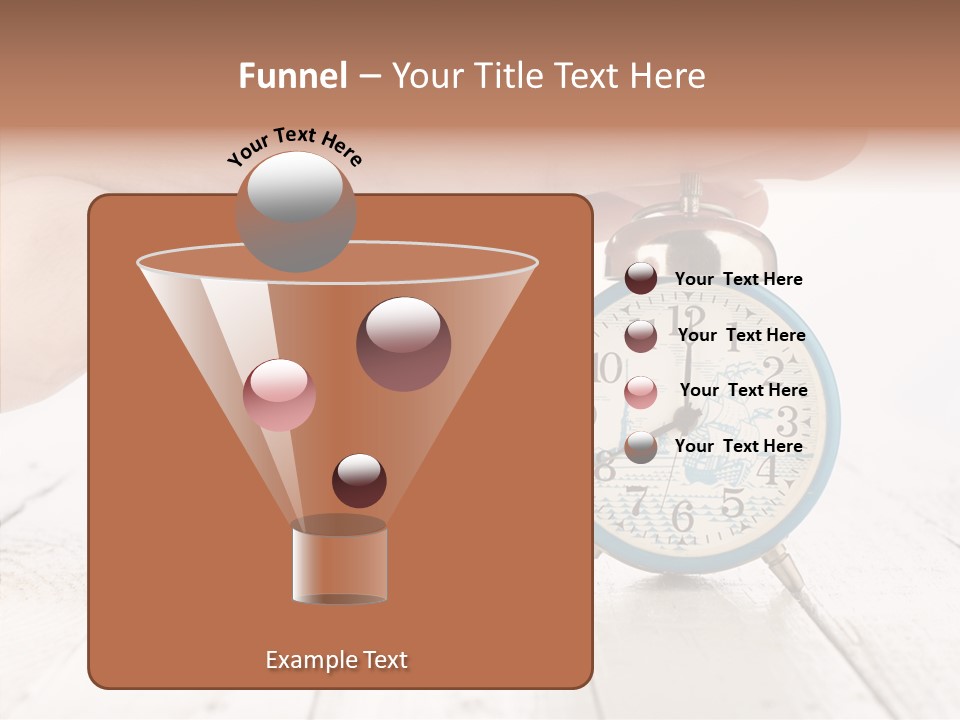 Wood Morning Minute PowerPoint Template