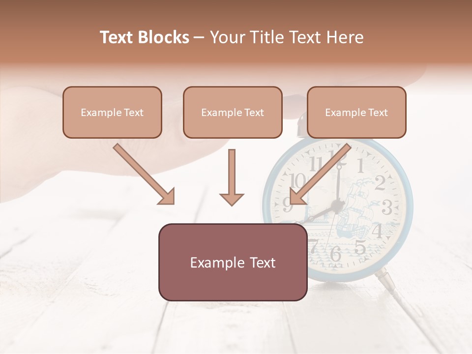Wood Morning Minute PowerPoint Template