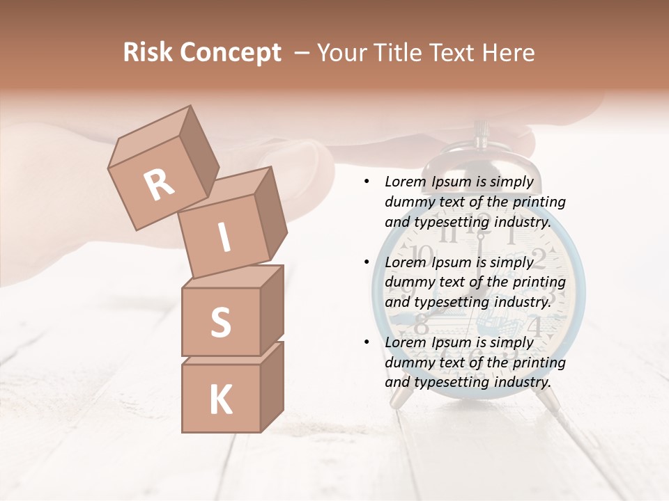 Wood Morning Minute PowerPoint Template