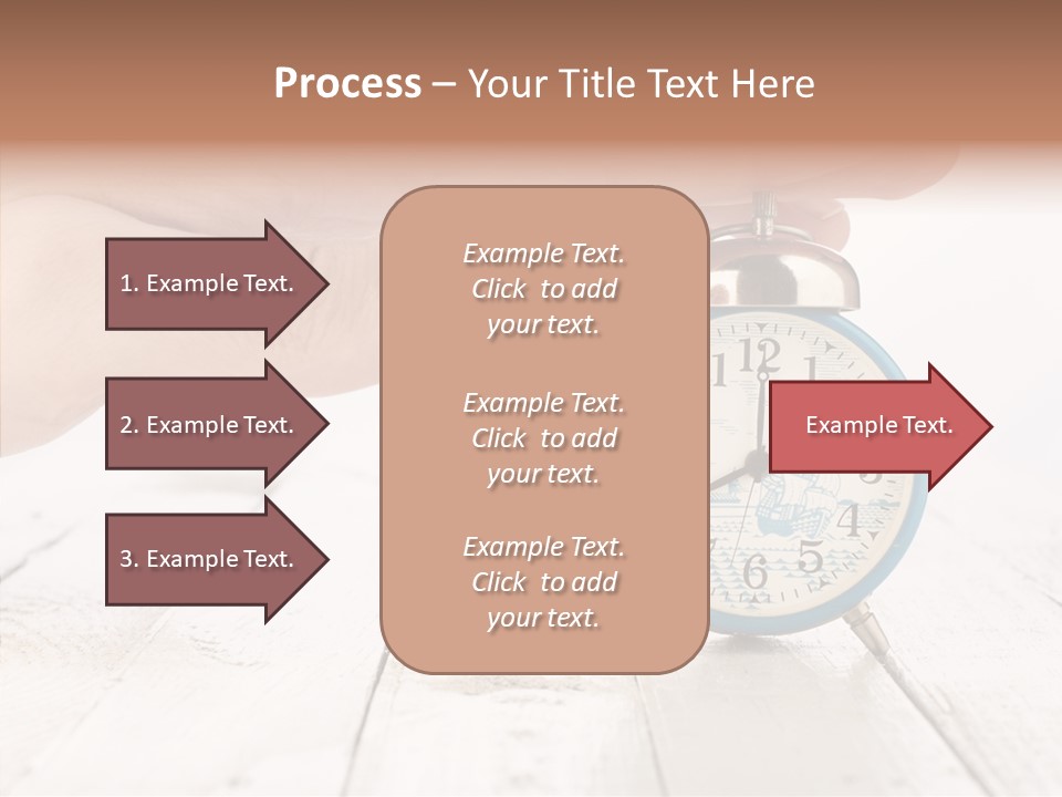 Wood Morning Minute PowerPoint Template