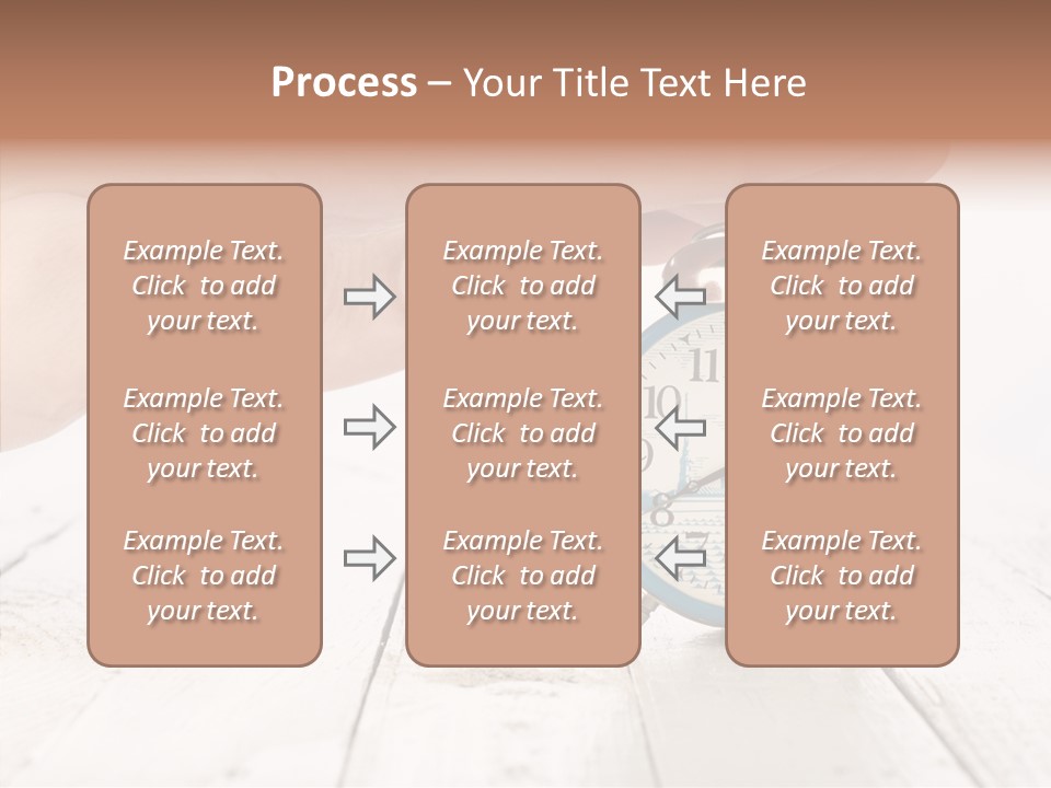 Wood Morning Minute PowerPoint Template