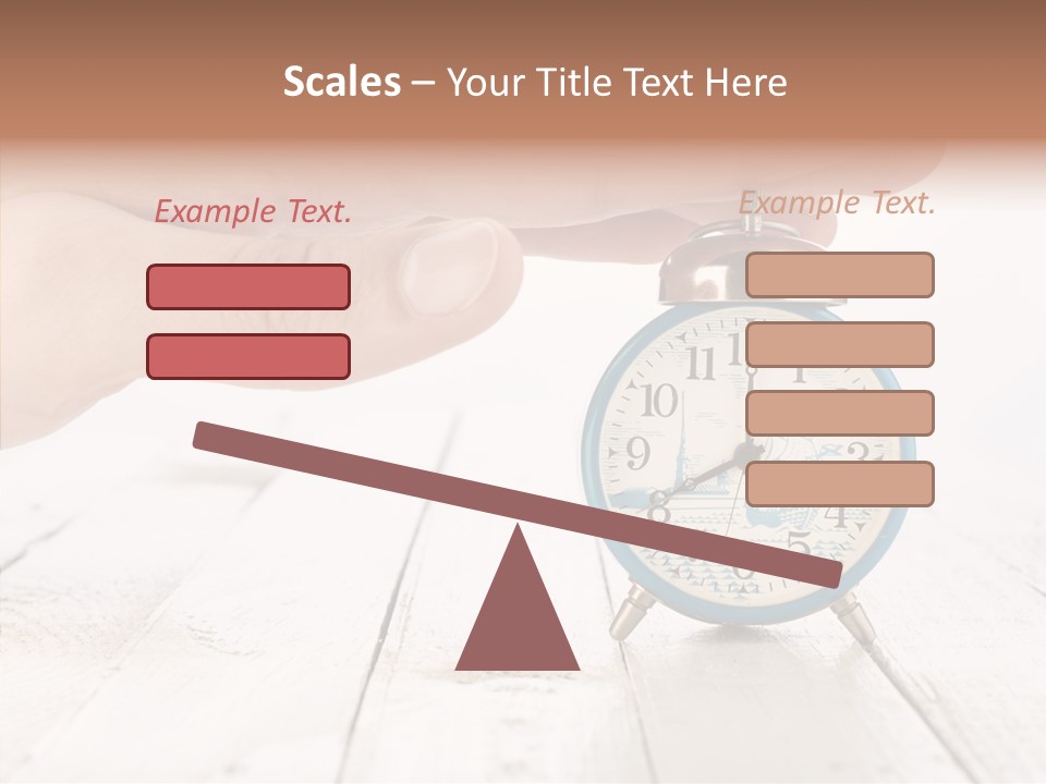 Wood Morning Minute PowerPoint Template