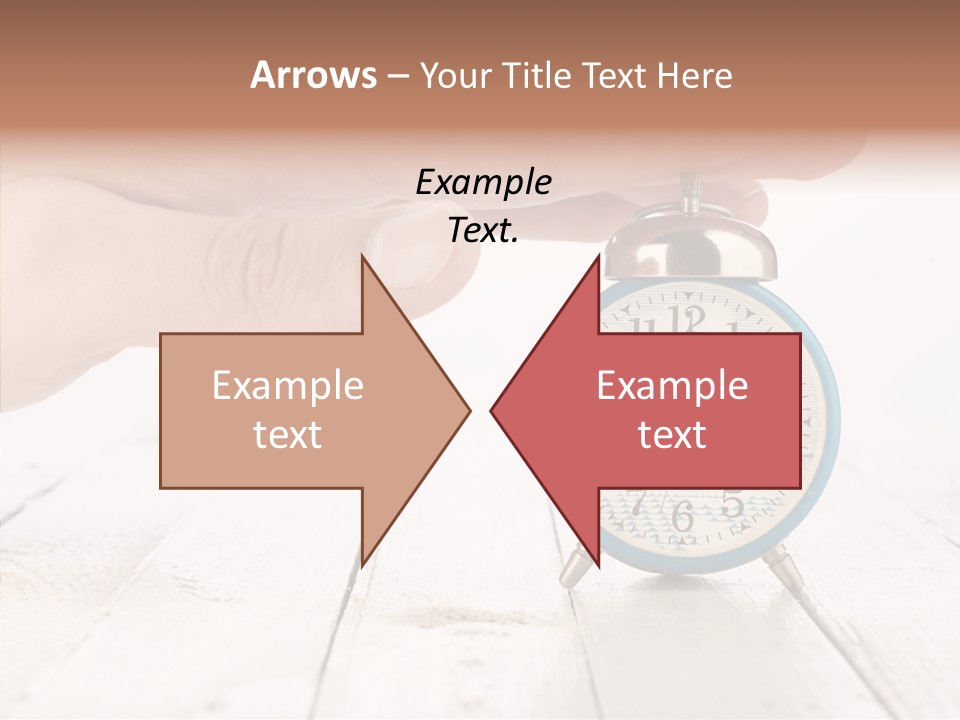 Wood Morning Minute PowerPoint Template