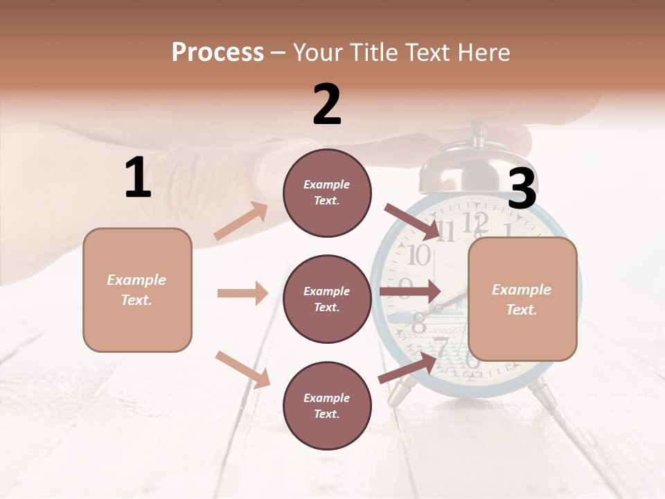 Wood Morning Minute PowerPoint Template