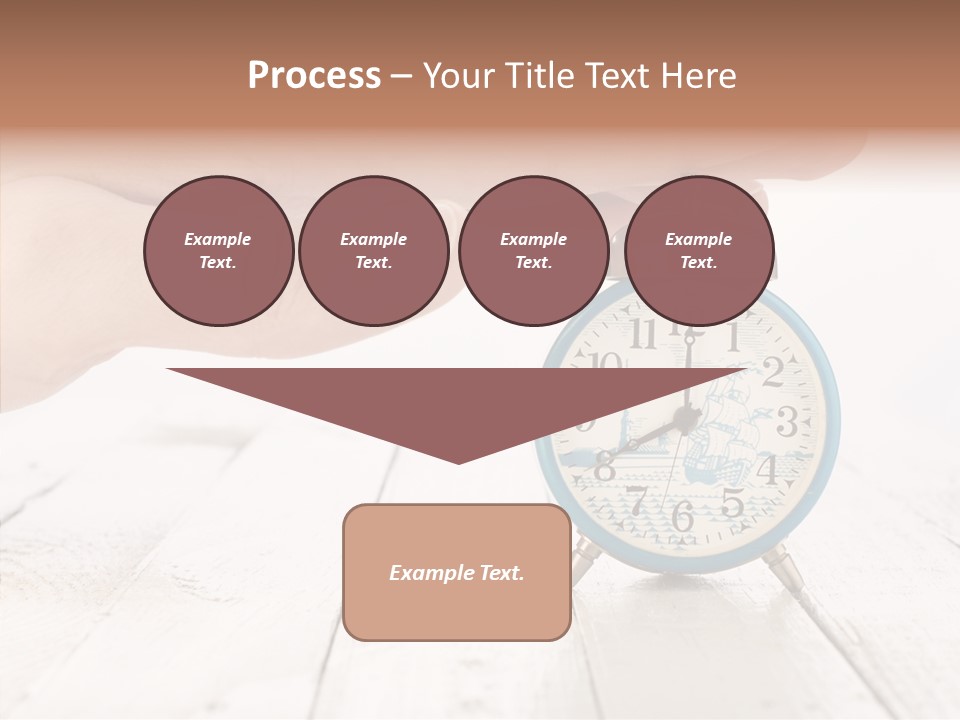 Wood Morning Minute PowerPoint Template