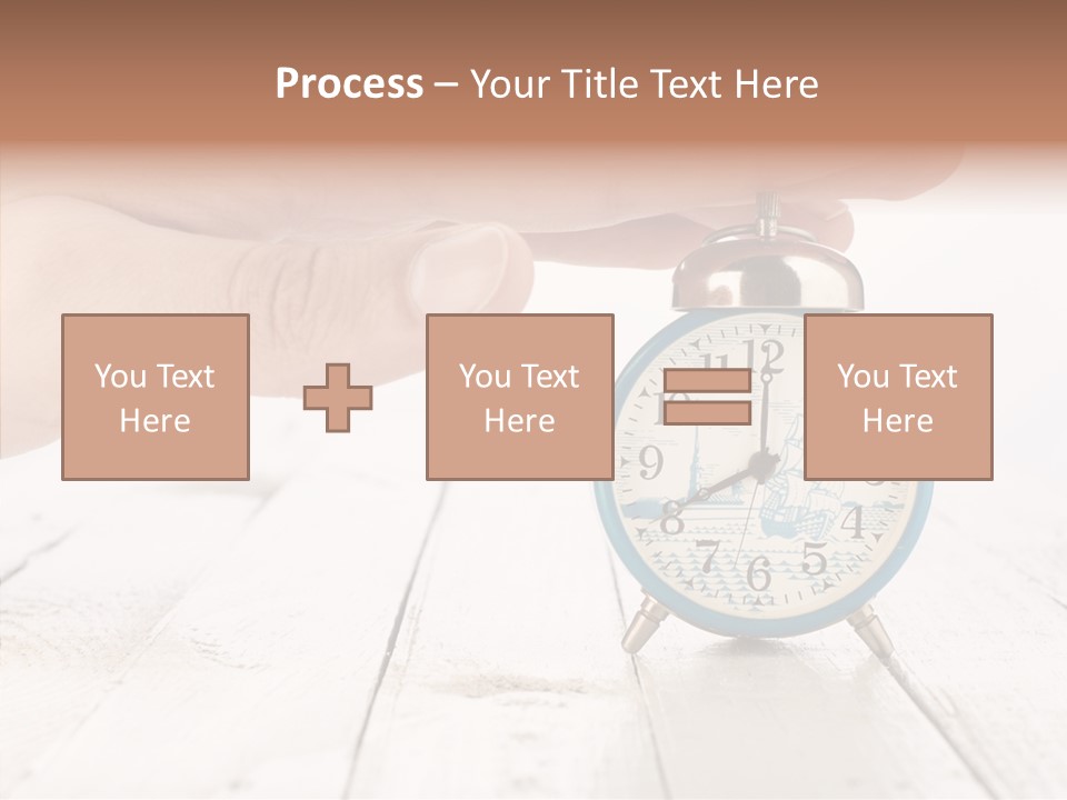 Wood Morning Minute PowerPoint Template