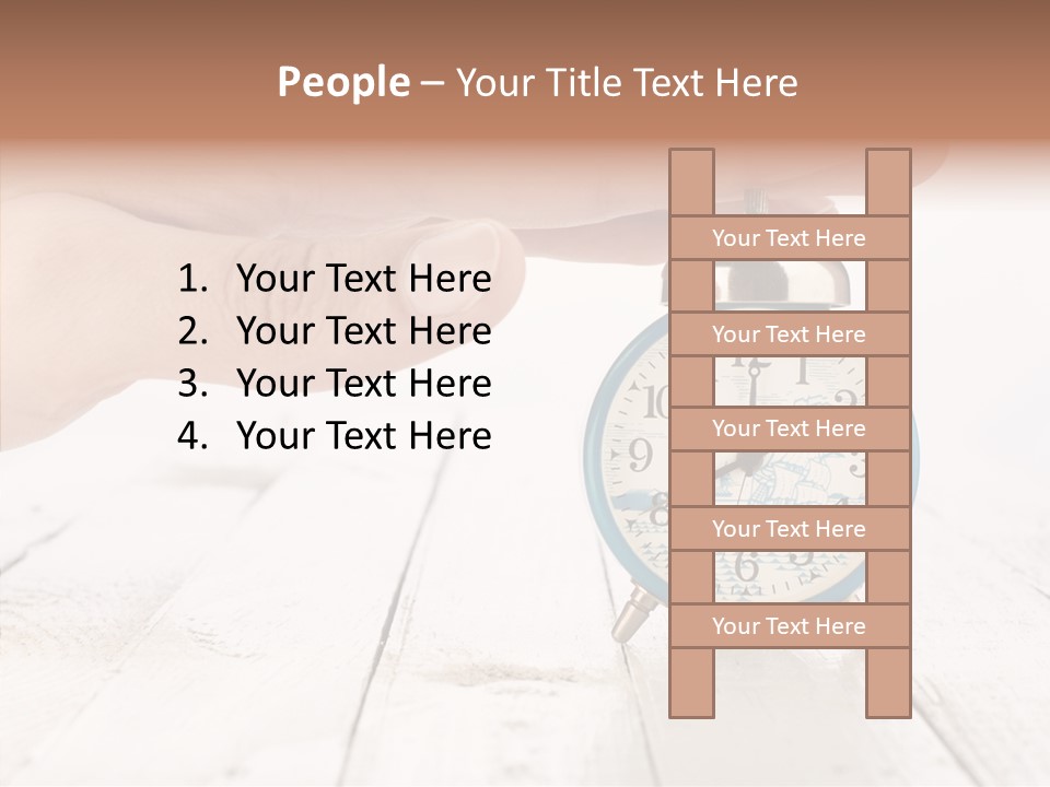 Wood Morning Minute PowerPoint Template