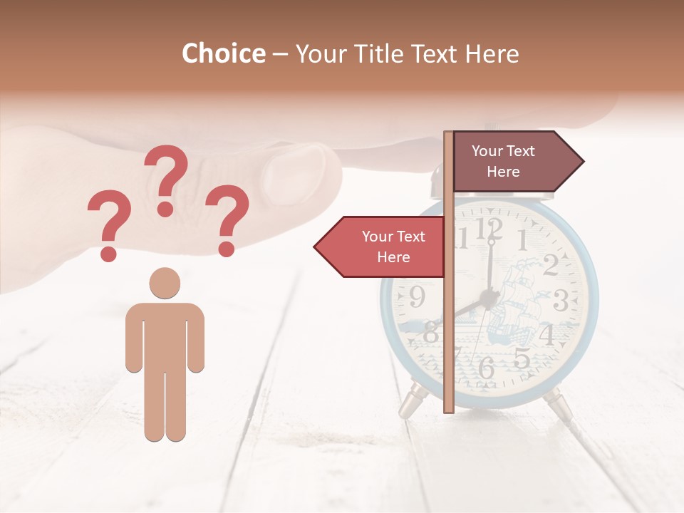 Wood Morning Minute PowerPoint Template