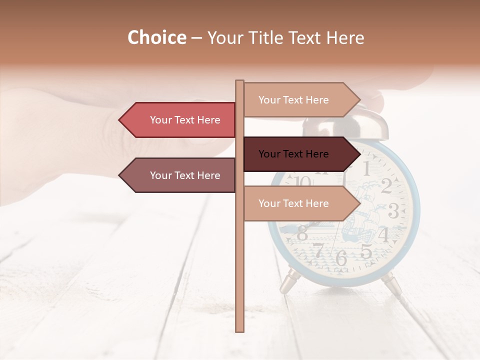 Wood Morning Minute PowerPoint Template