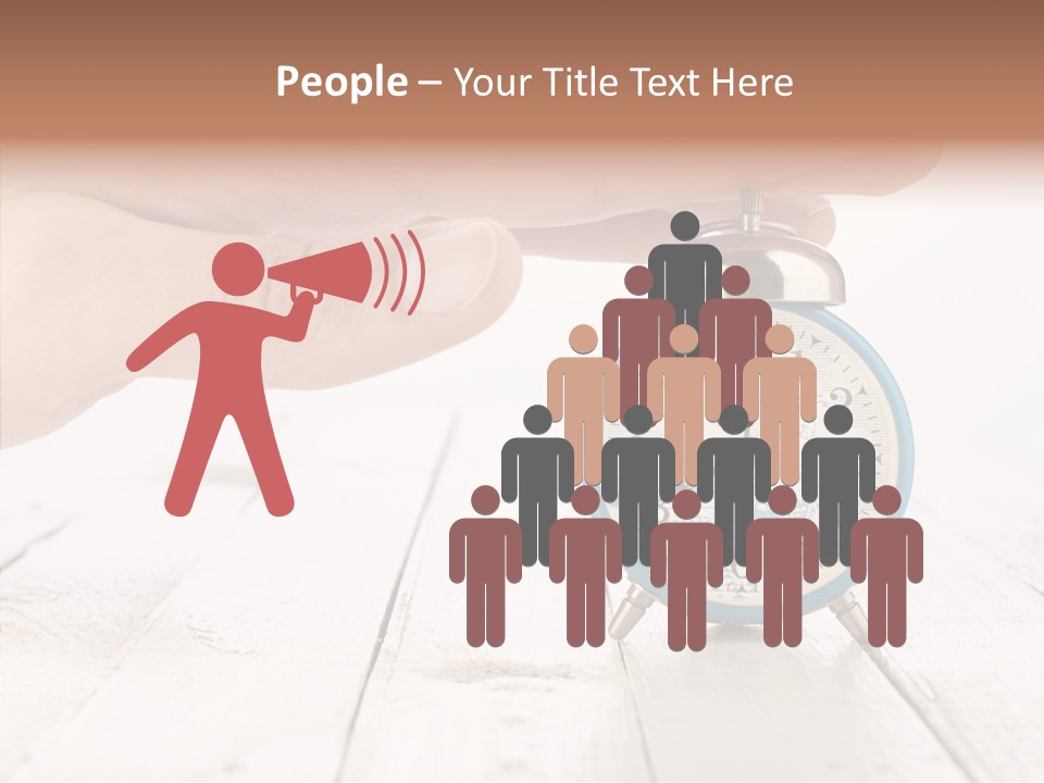 Wood Morning Minute PowerPoint Template