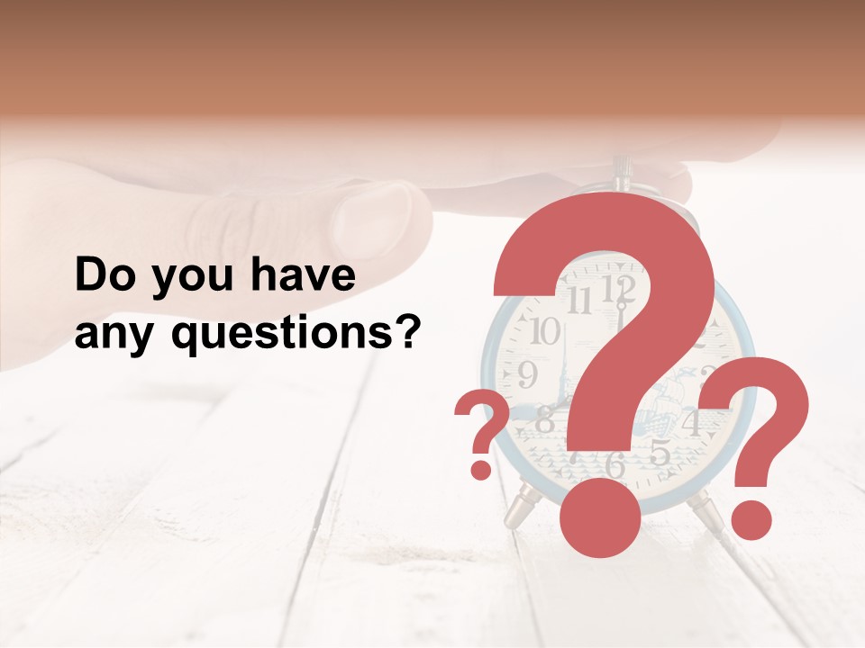 Wood Morning Minute PowerPoint Template