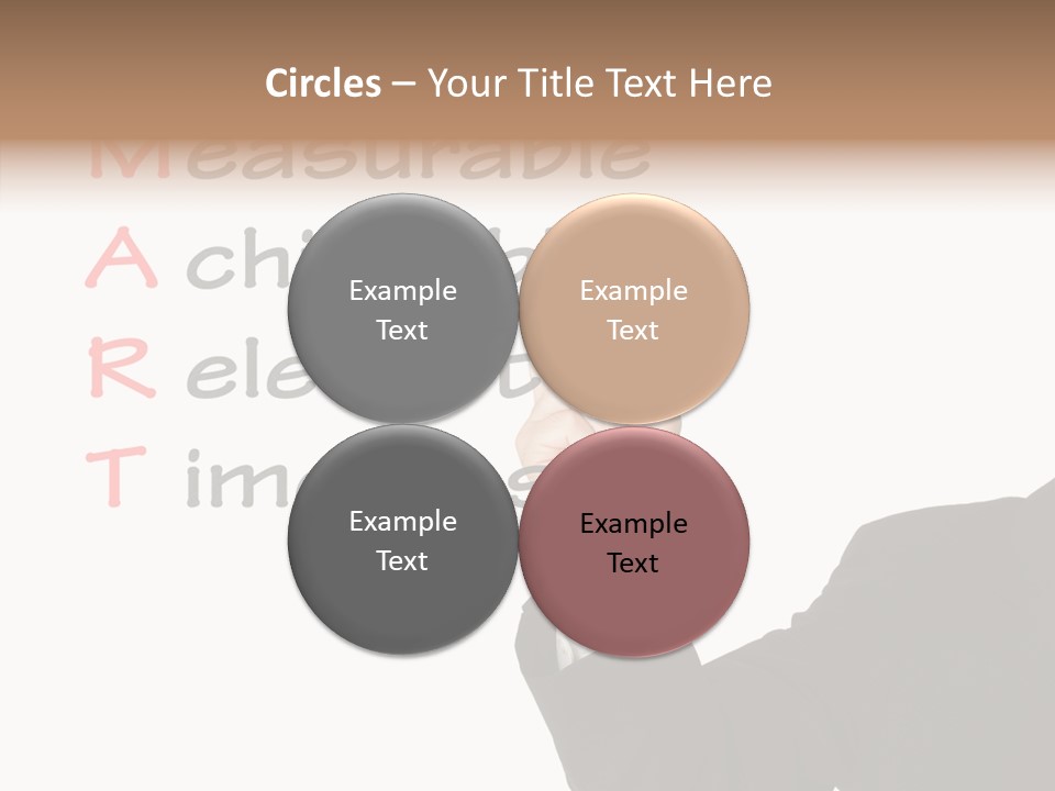 Suit Isolated Teach PowerPoint Template
