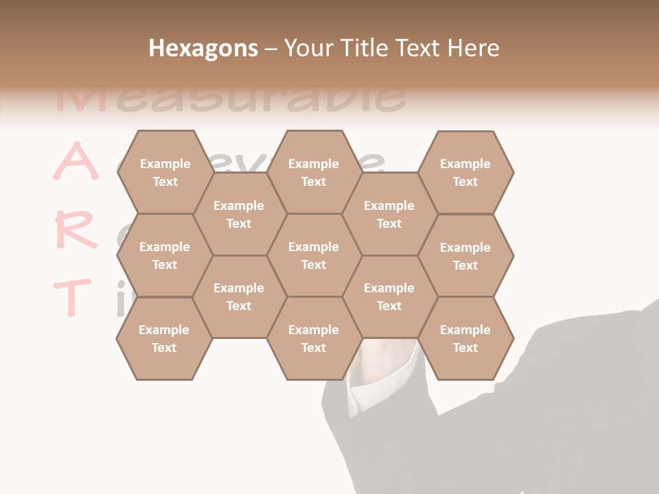 Suit Isolated Teach PowerPoint Template