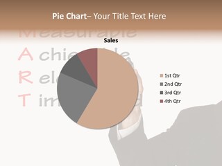 Suit Isolated Teach PowerPoint Template