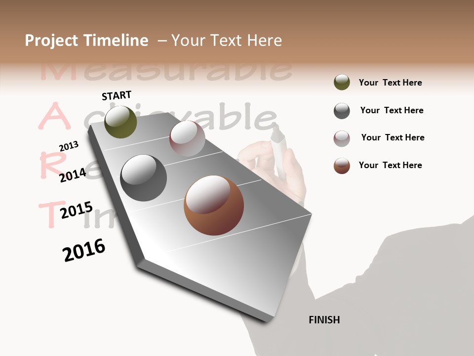 Suit Isolated Teach PowerPoint Template