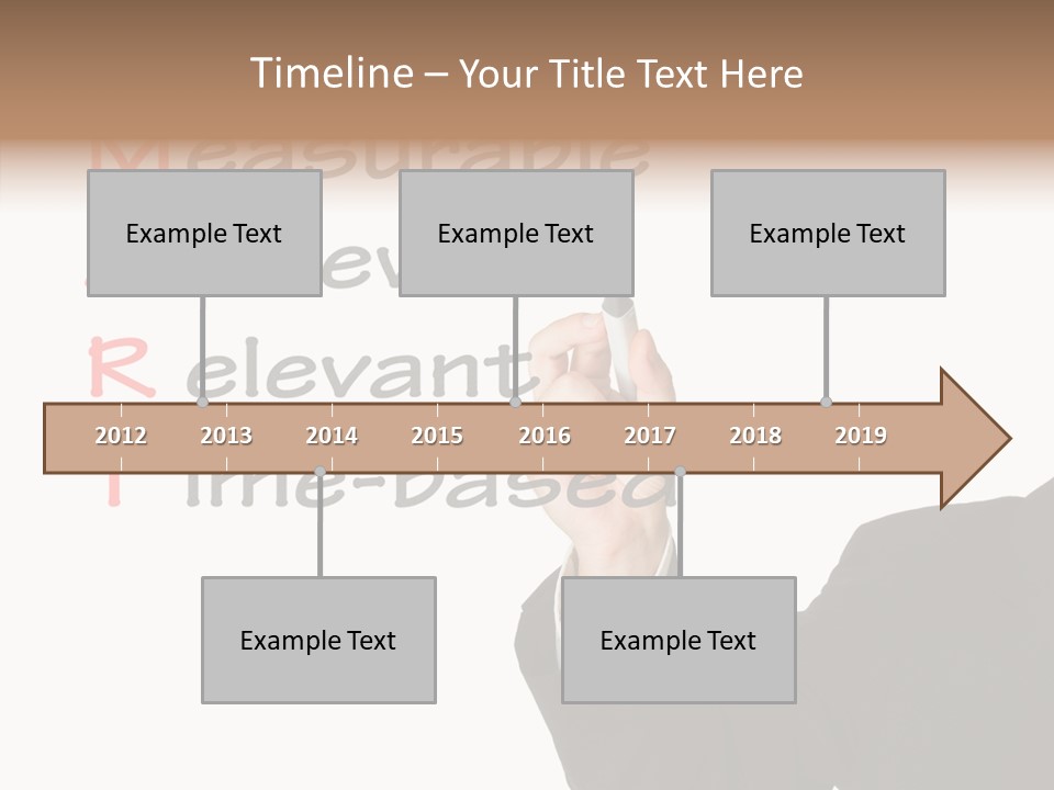 Suit Isolated Teach PowerPoint Template
