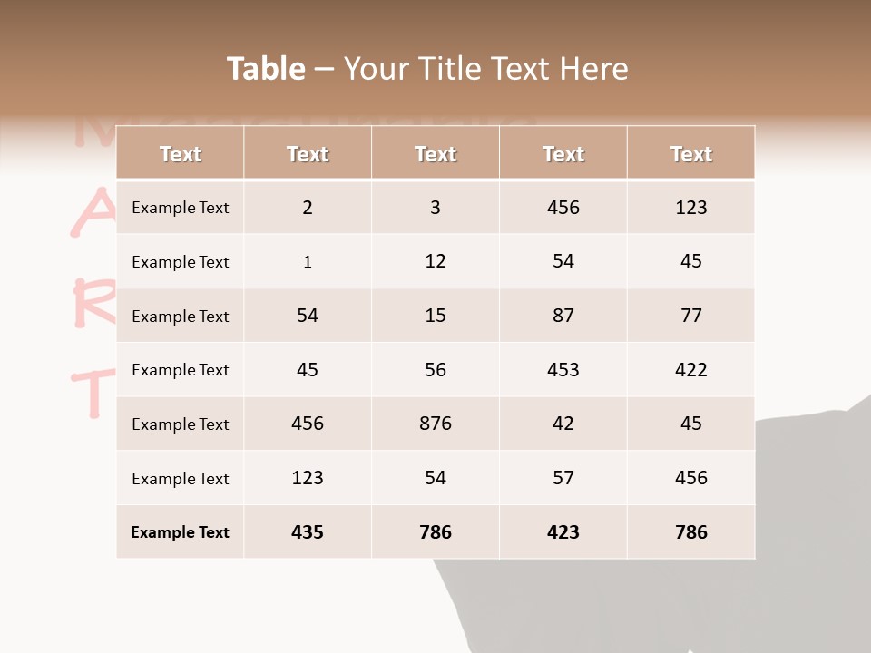 Suit Isolated Teach PowerPoint Template