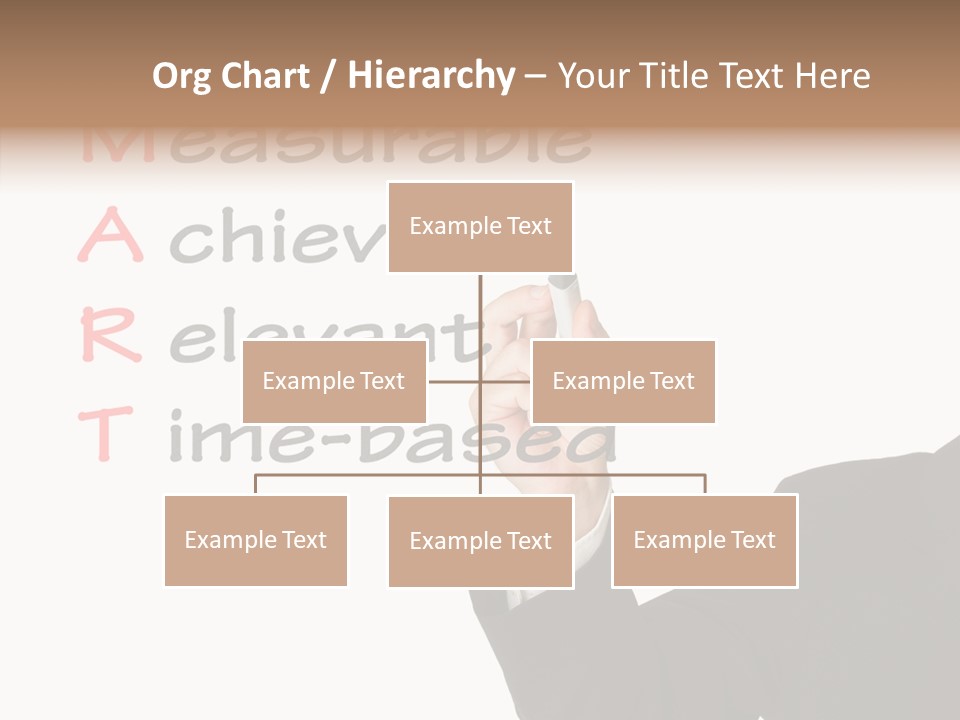 Suit Isolated Teach PowerPoint Template