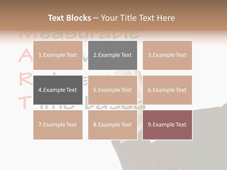Suit Isolated Teach PowerPoint Template