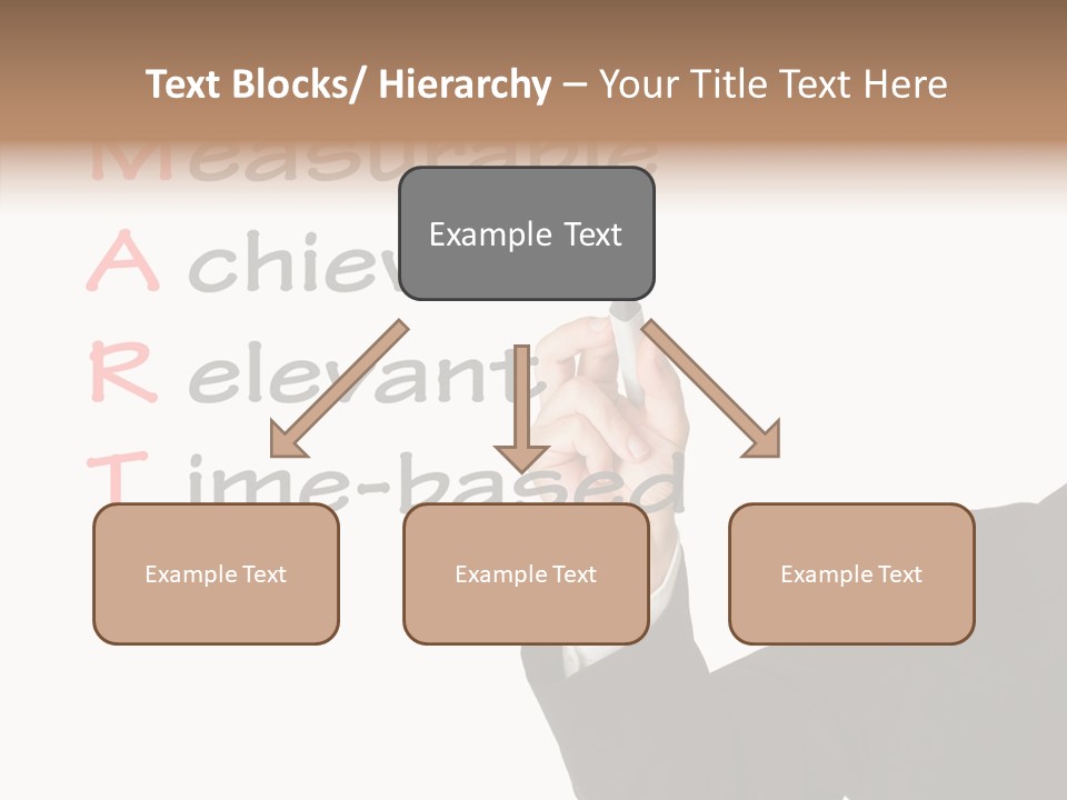 Suit Isolated Teach PowerPoint Template