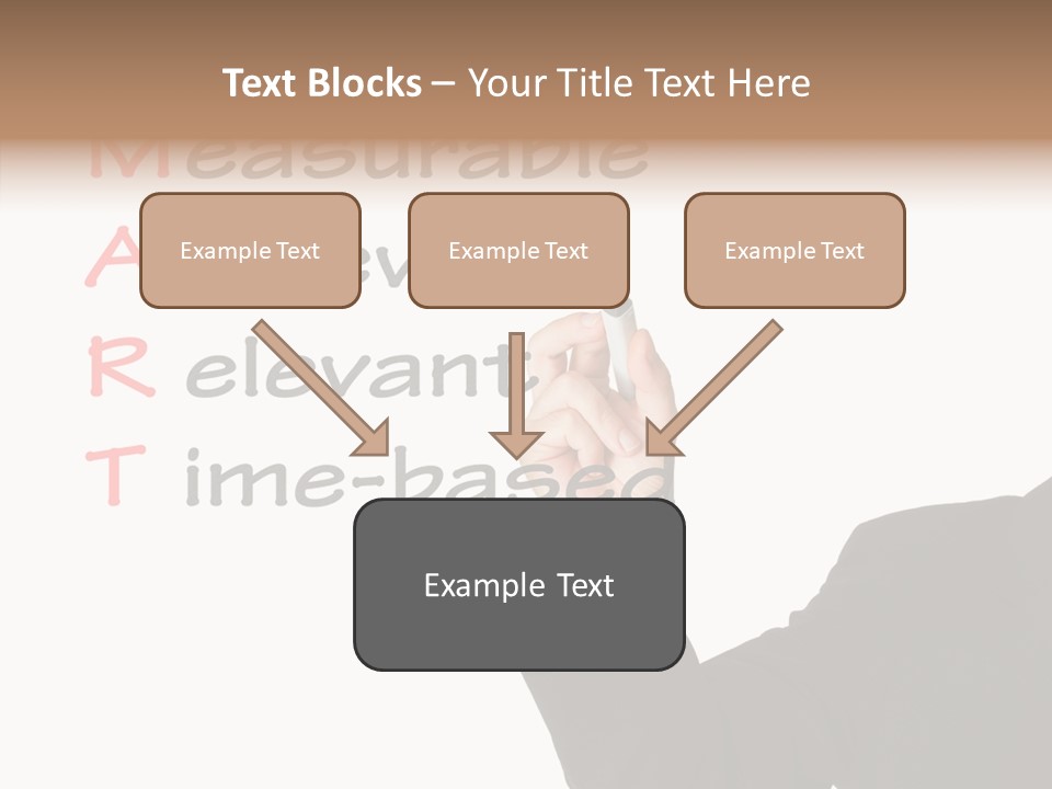 Suit Isolated Teach PowerPoint Template