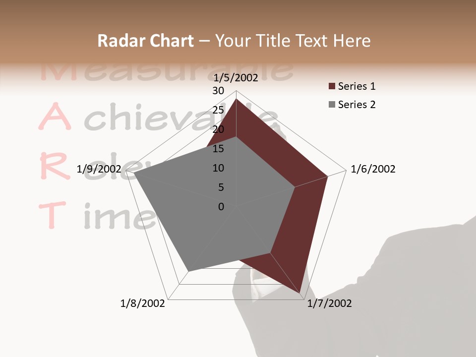 Suit Isolated Teach PowerPoint Template