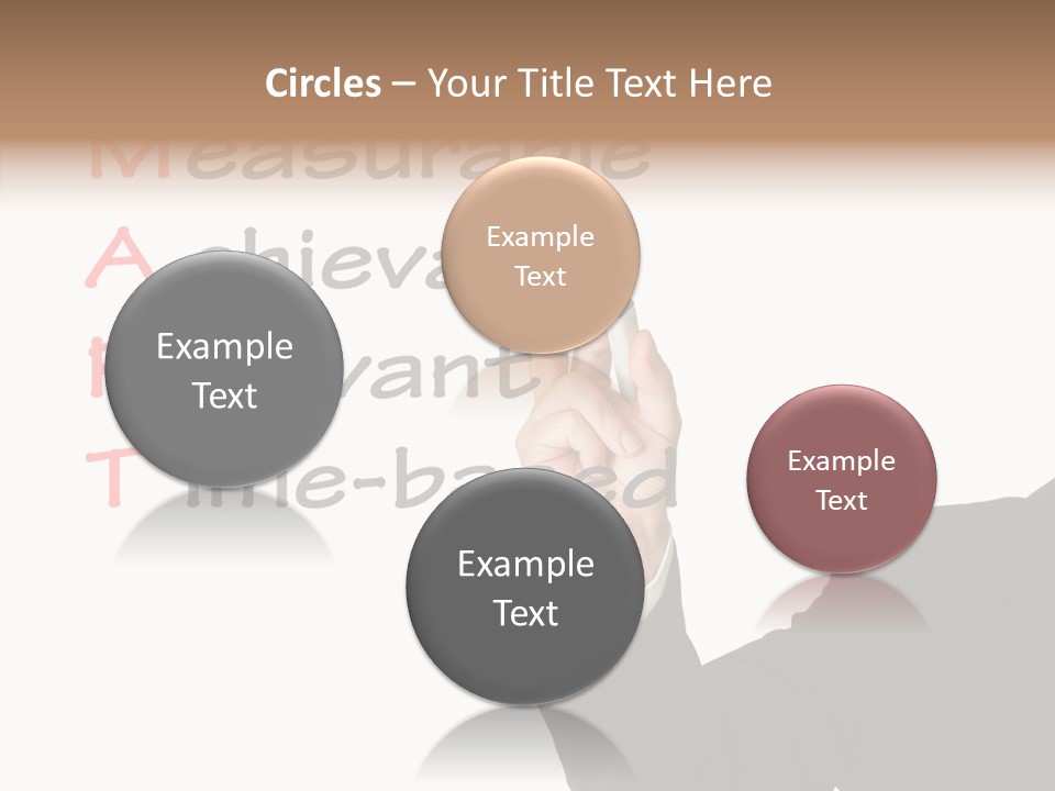 Suit Isolated Teach PowerPoint Template