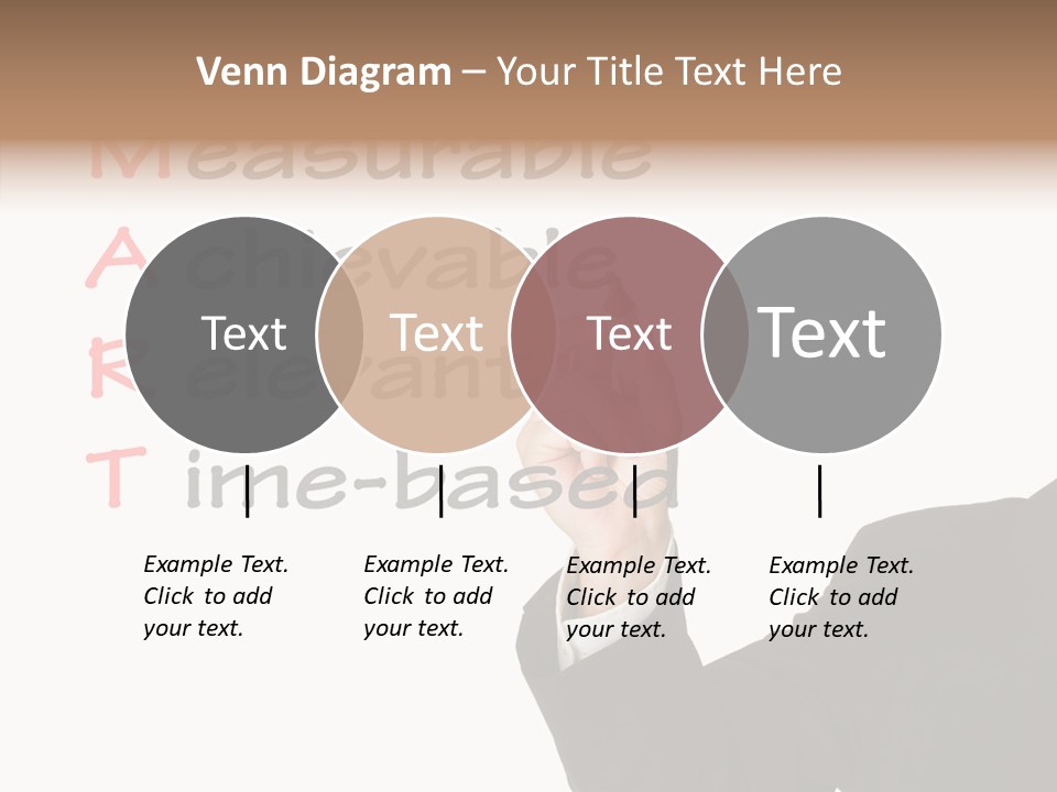 Suit Isolated Teach PowerPoint Template