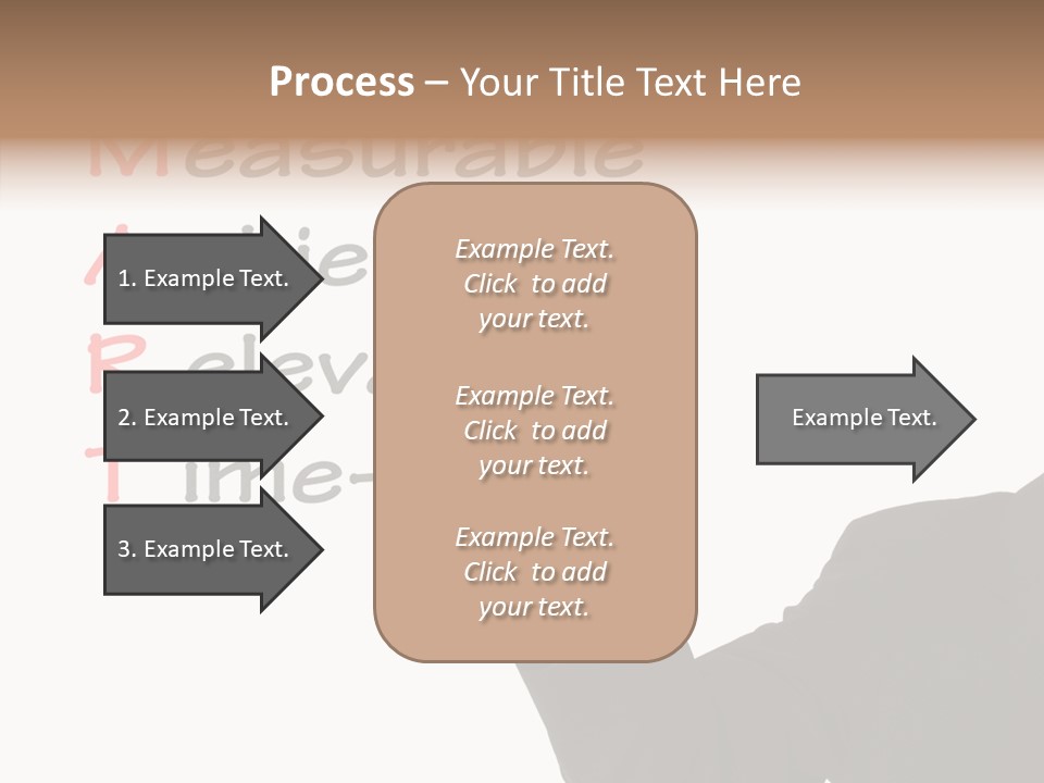 Suit Isolated Teach PowerPoint Template