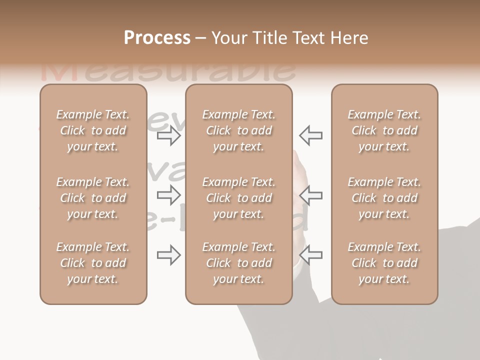 Suit Isolated Teach PowerPoint Template