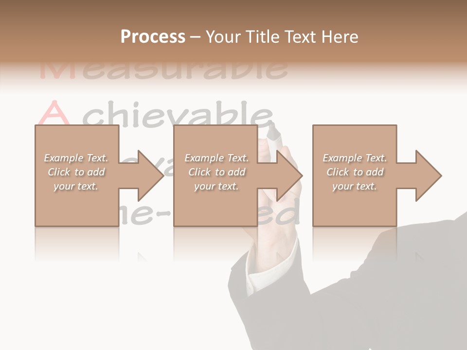 Suit Isolated Teach PowerPoint Template