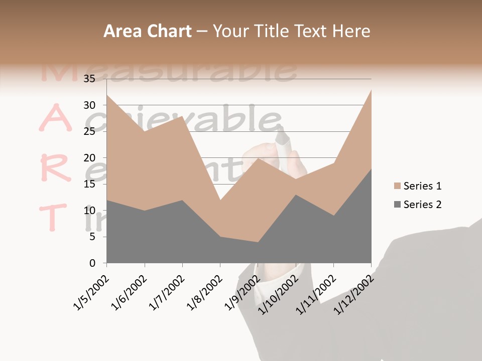 Suit Isolated Teach PowerPoint Template