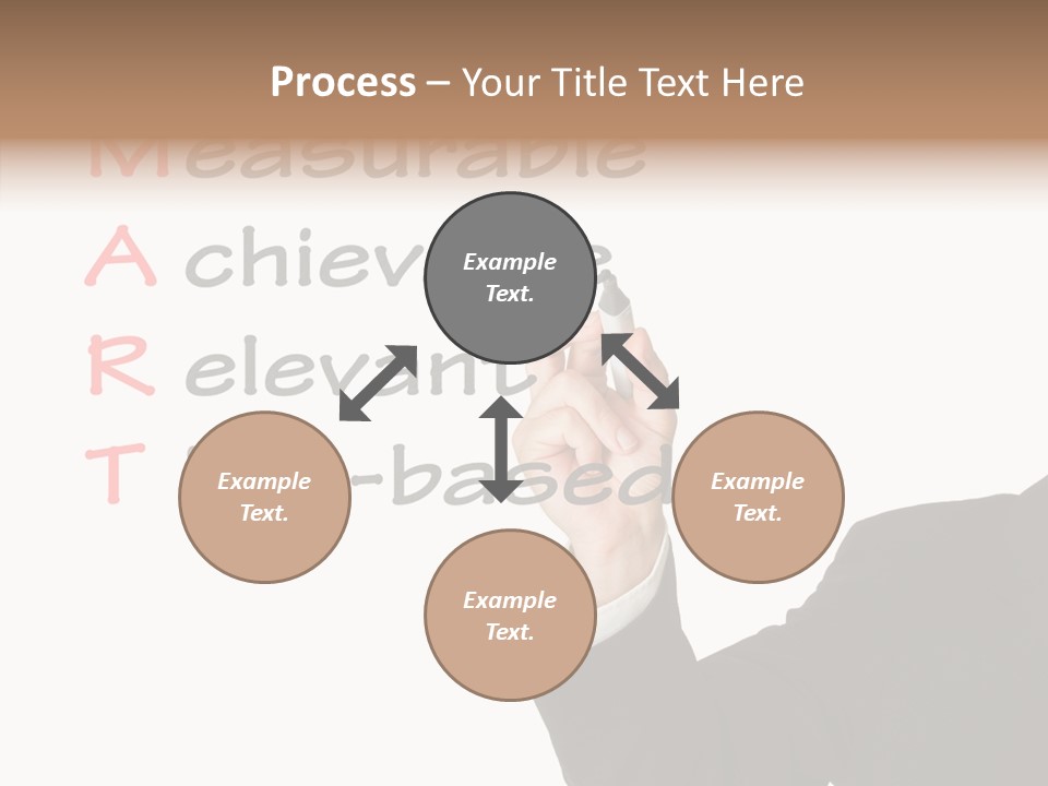 Suit Isolated Teach PowerPoint Template