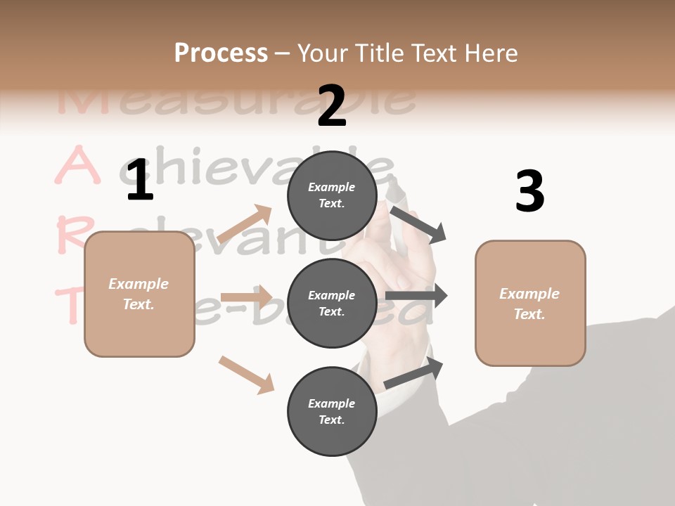 Suit Isolated Teach PowerPoint Template