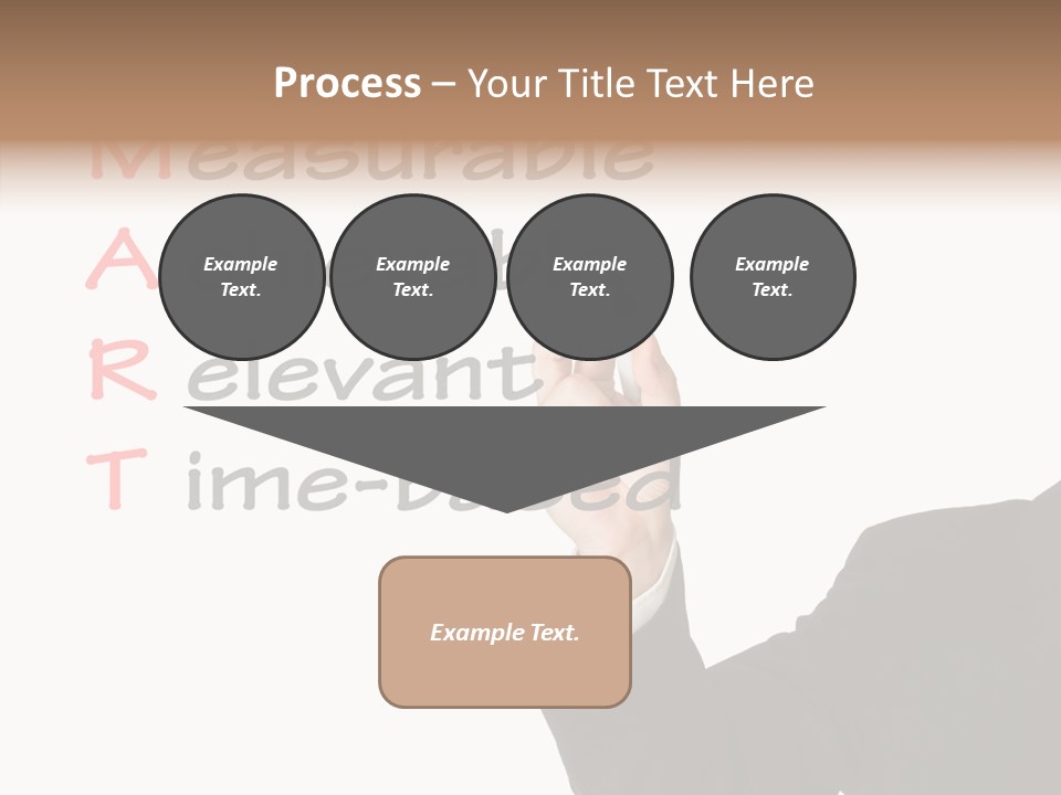 Suit Isolated Teach PowerPoint Template