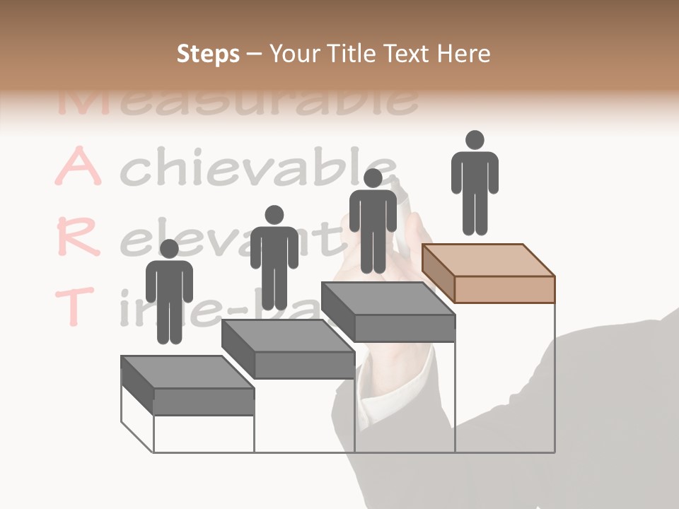 Suit Isolated Teach PowerPoint Template