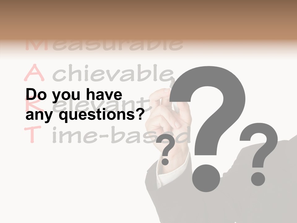 Suit Isolated Teach PowerPoint Template