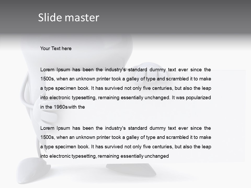 Illustration Care Medical PowerPoint Template