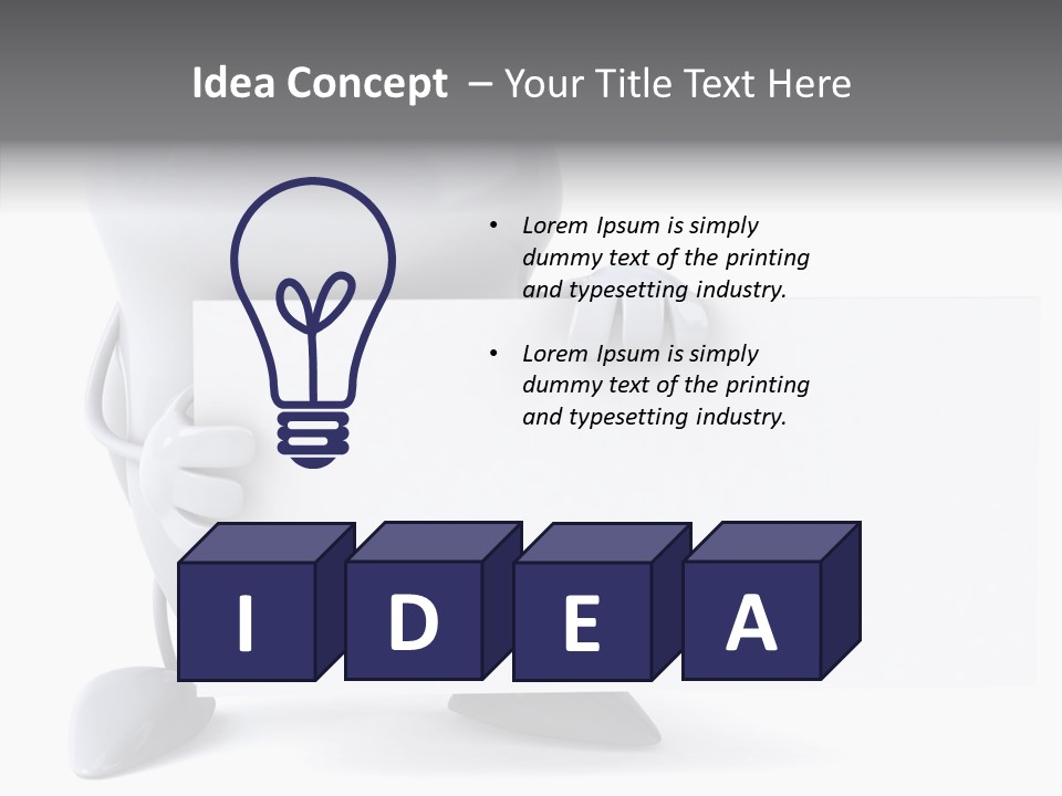 Illustration Care Medical PowerPoint Template