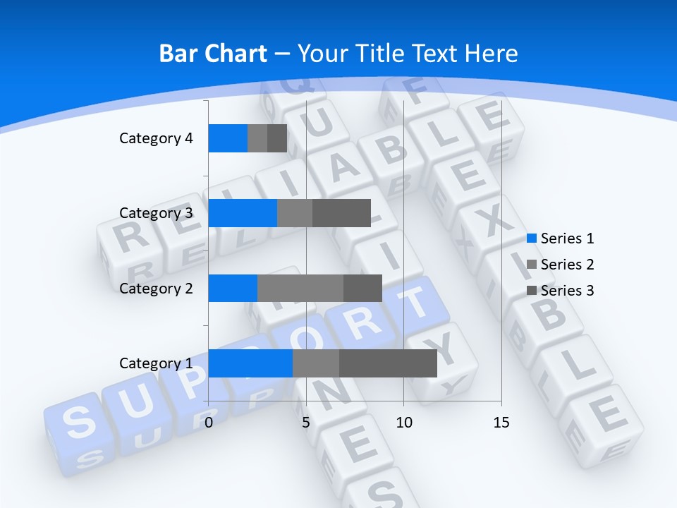 Blue Loyalty White PowerPoint Template