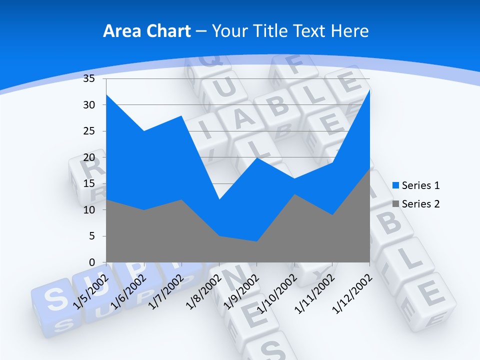 Blue Loyalty White PowerPoint Template