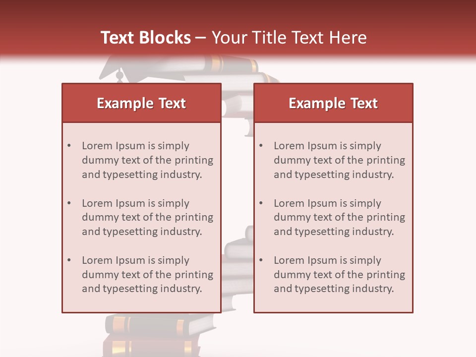 Render Concept Ladder PowerPoint Template