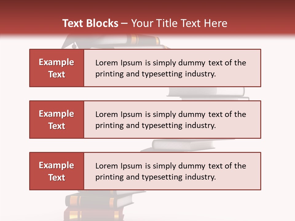 Render Concept Ladder PowerPoint Template