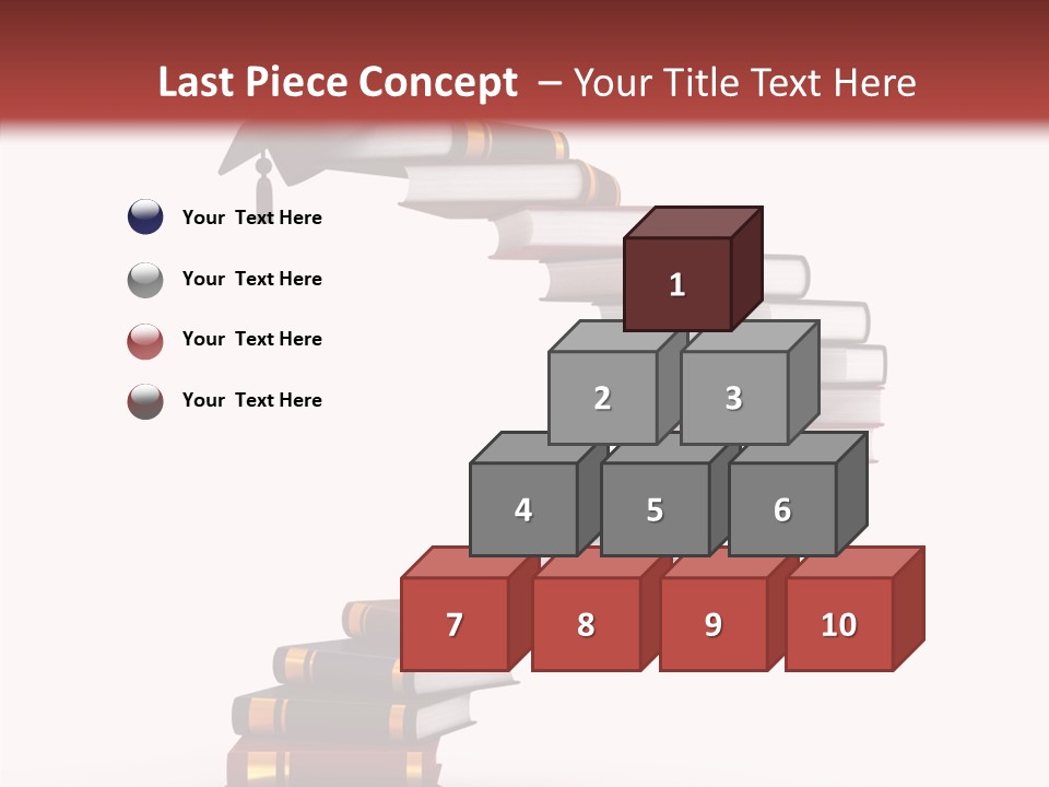 Render Concept Ladder PowerPoint Template
